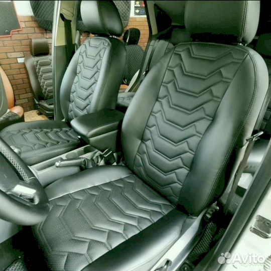Чехлы на сиденья Фольксваген Амарок 2012г
