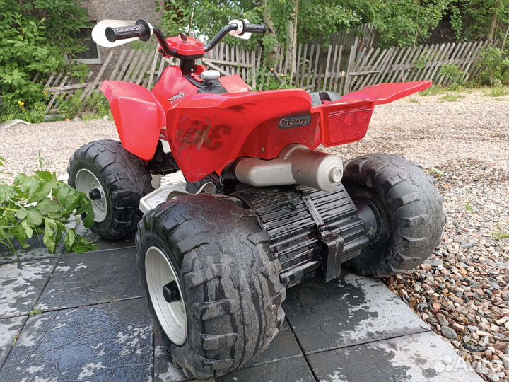 Квадроцикл детский PEG perego polaris + 2 акб