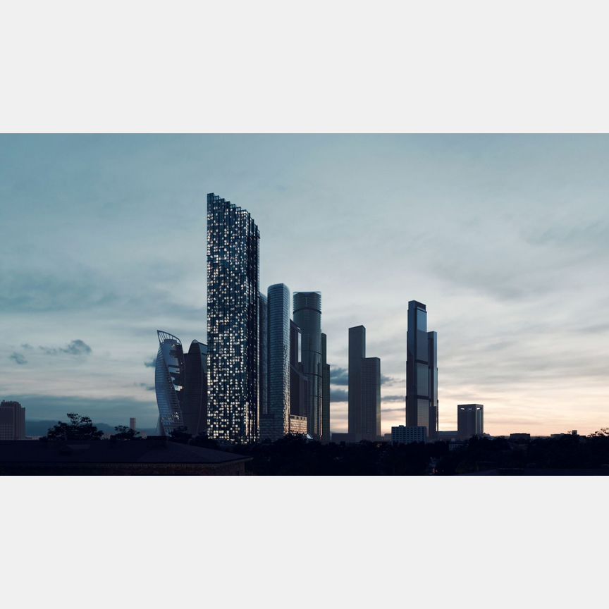 2-к. квартира, 99,4 м², 15/85 эт.