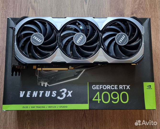 Видеокарта MSI nvidia RTX4090 ventus 3X 24G OC