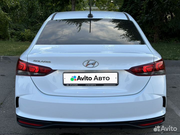 Hyundai Solaris 1.6 AT, 2020, 55 400 км