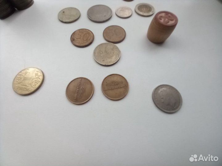 Монеты СССР и совр.2000 шт