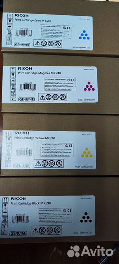 Комплект Ricoh 408453 408454 408452 408451