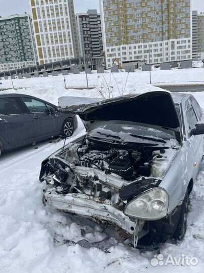 LADA Priora 1.6 МТ, 2007, битый, 270 000 км