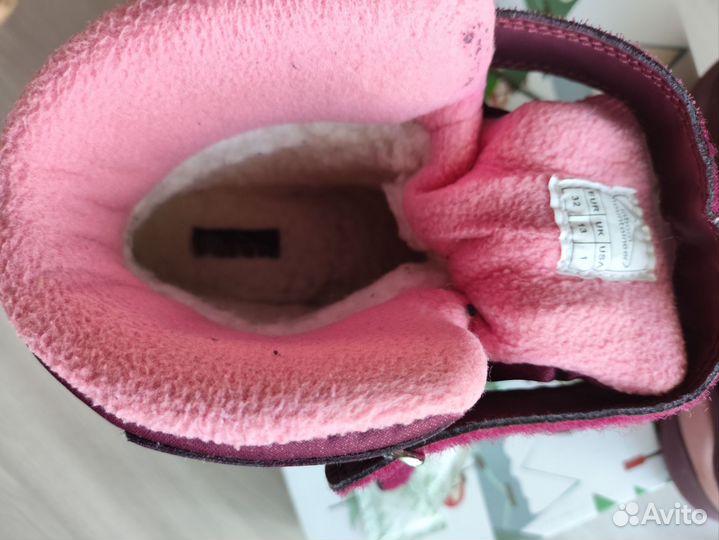 Ботинки зимние для девочки 32