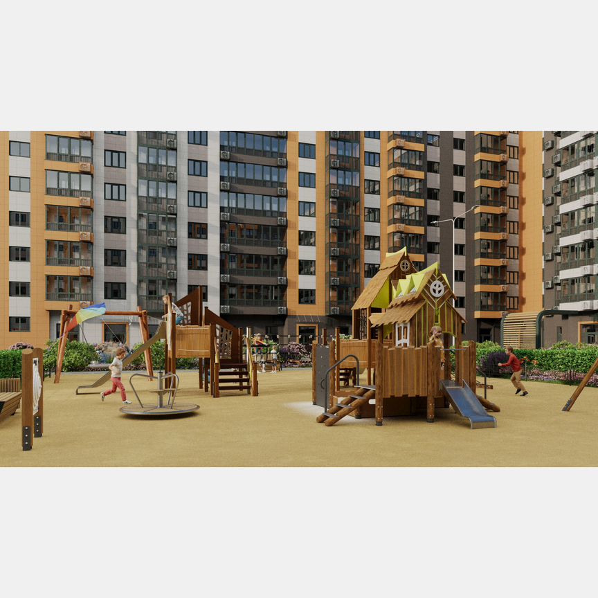 2-к. квартира, 62,3 м², 4/9 эт.