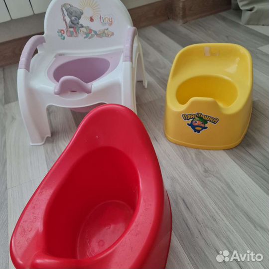 Горшок детский 3шт