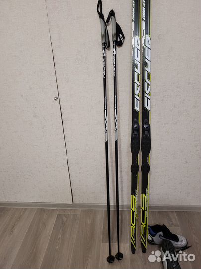 Беговые лыжи fischer carbonlite ck cold med