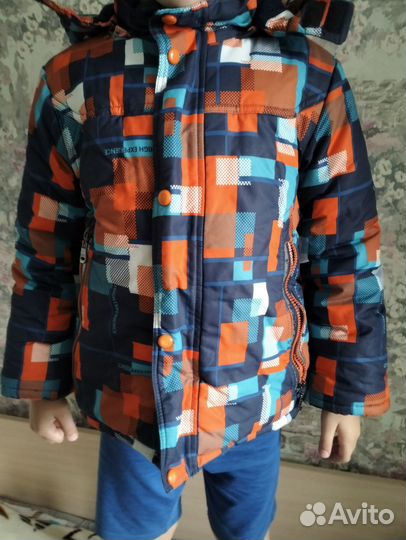 Куртка зимняя на мальчика 5-7 лет