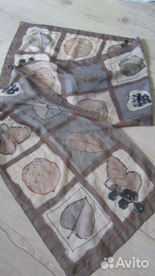 Шарфики шифоновые.Берет