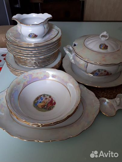 Столовый сервиз мадонна на 6 персон, 25 предметов