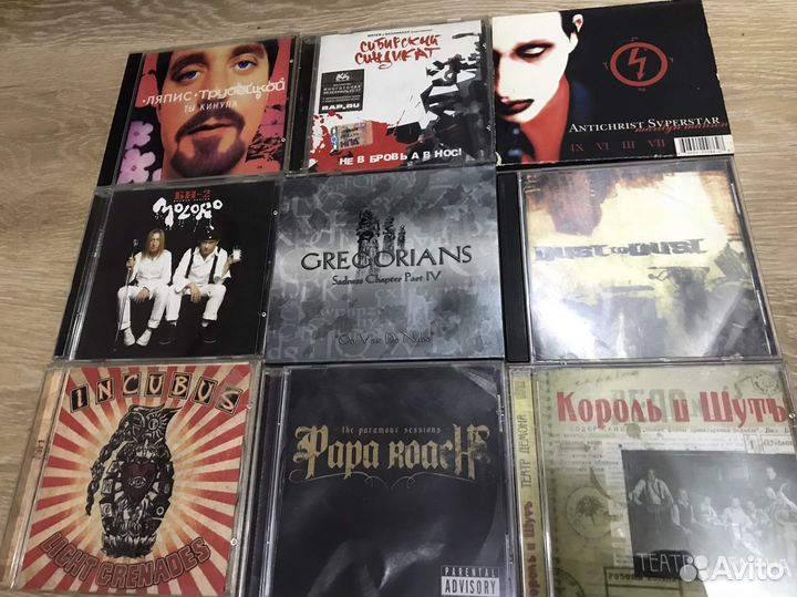 CD диски музыкальные сд рок и другое