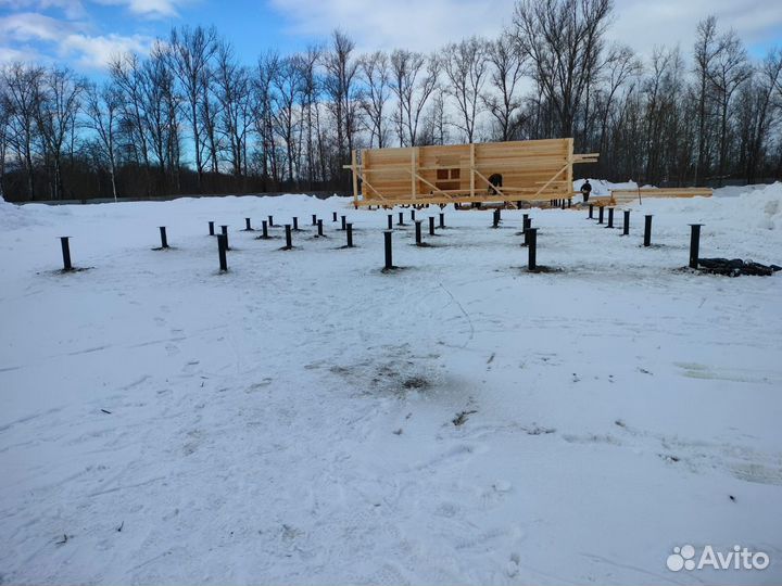 Винтовые сваи