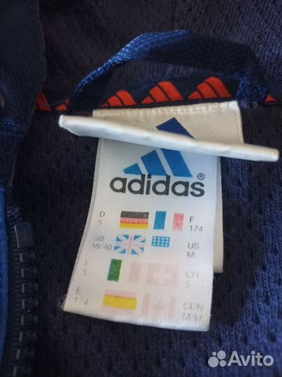 Ветровка мужская adidas XL