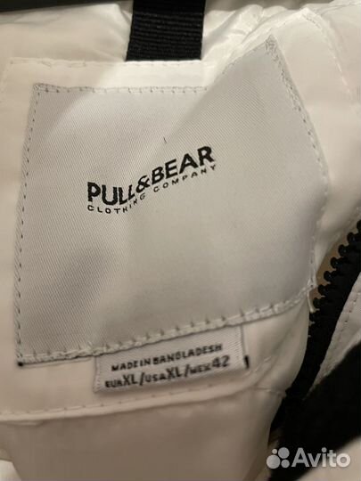 Куртка анорак тёплая Pull & Bear