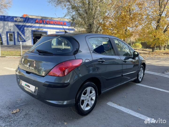 Peugeot 308 1.6 AT, 2008, 122 000 км