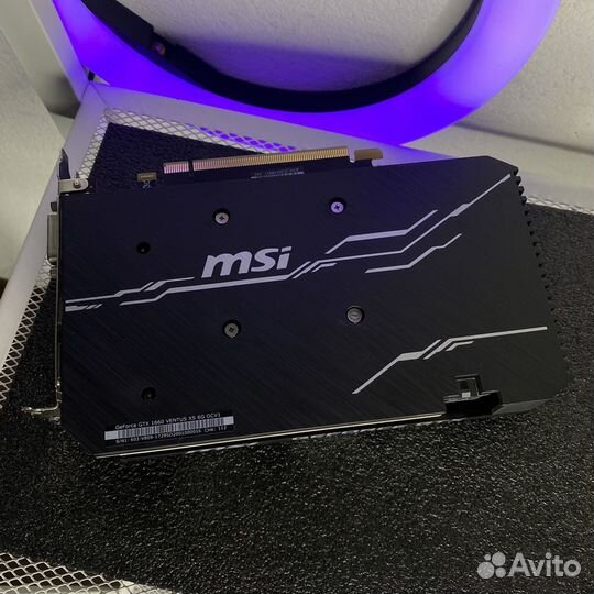 Видеокарта MSI GTX 1660 6 gb