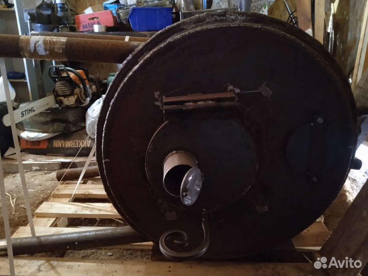 Твердотопливный котел длительного горения