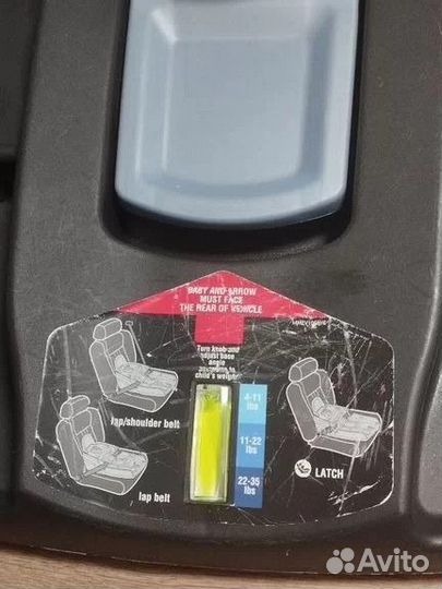 База для авто люльки peg-perego с системой isofix