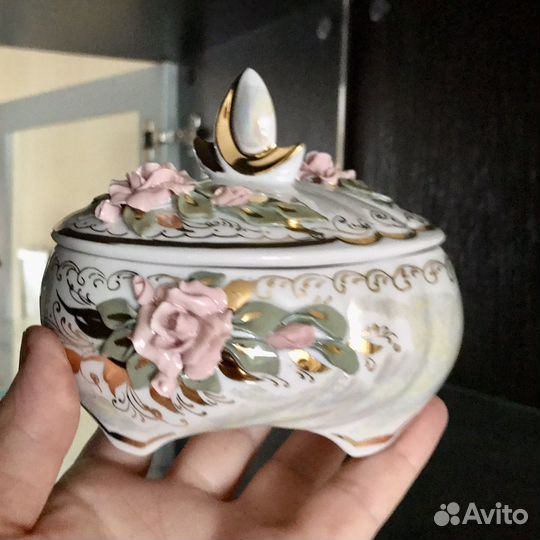 Шкатулка для украшений винтаж