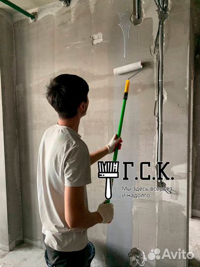 Работа на стройке Маляр-шпаклевщик