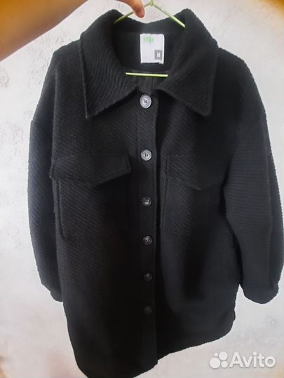 Пальто рубашка женская sela 46-48