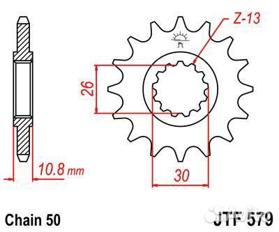 Звезда ведущая JTF579 17