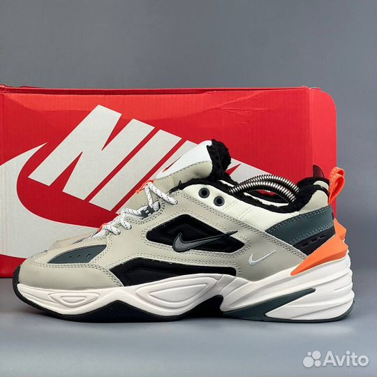 Кроссовки Nike tekno зима с мехом
