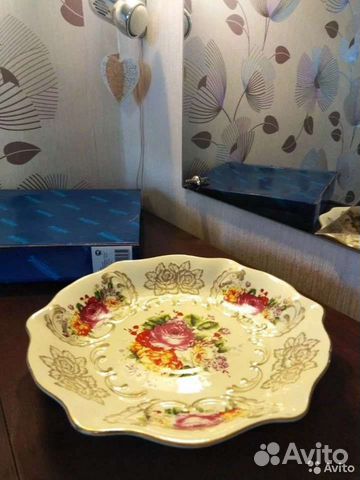 Блюдо фарфоровое (новое)