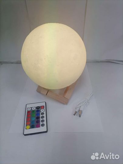 Лампа 3D Moon Lamp