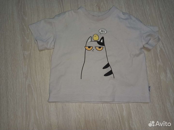 Футболка для девочки оверсайз