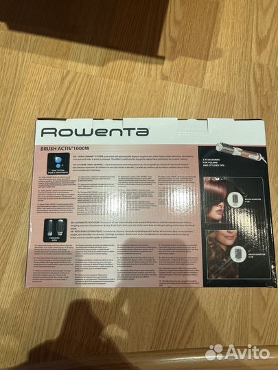 Фен щетка rowenta