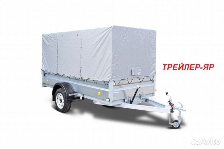 Прицеп легковой 3.5х1.5 с высоким бортом