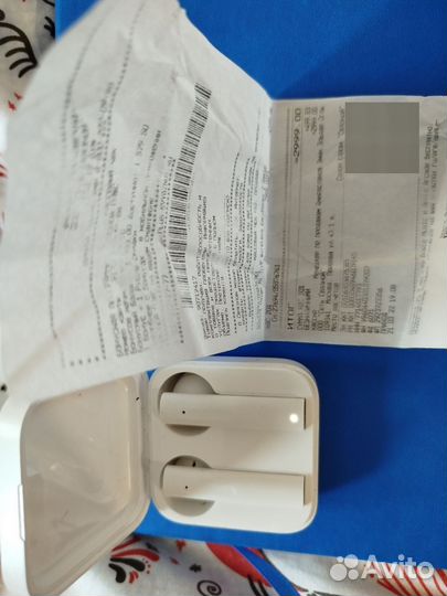 Беспроводные наушники xiaomi mi true wireless