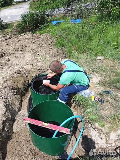 Септик для гостиницы для высоких грунтовых вод