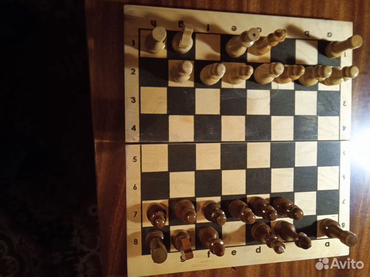 Шахматы деревянные
