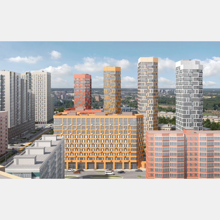 2-к. квартира, 51,1 м², 20/25 эт.