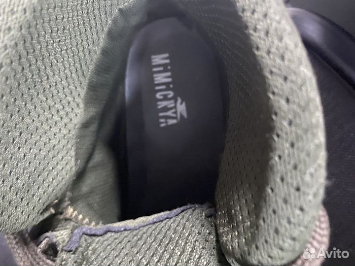 Ботинки берцы mimicrya, размер 4o, зеленый