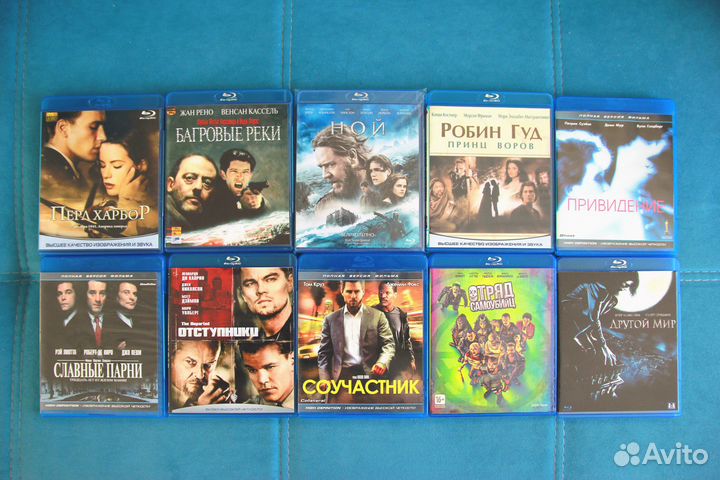 Фильмы, мультфильмы на Blu-ray дисках