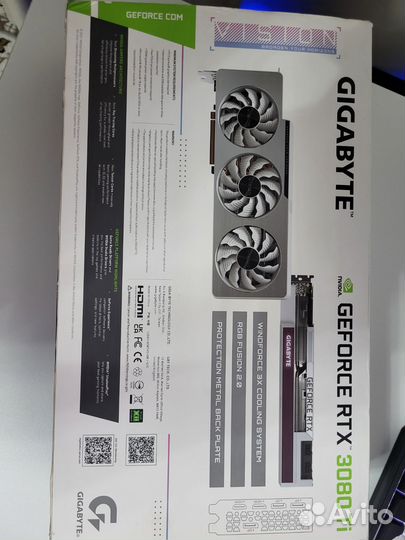 Видеокарта RTX 3080ti vision OC