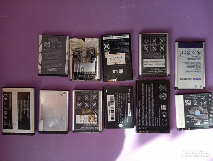 Батарейки на все ретро телефоны