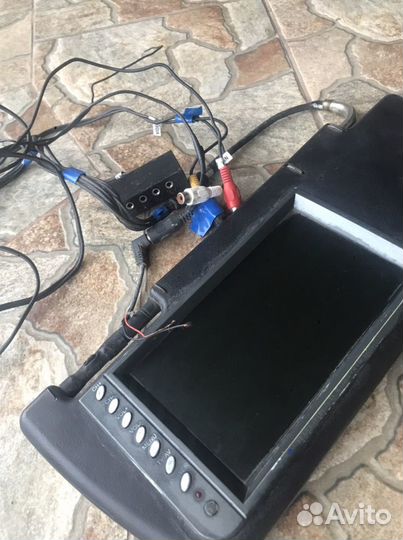 Телевизор на козырек авто