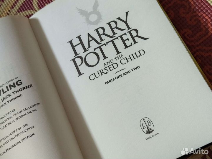 Роулинг Rowling Harry Potter and the Cursed Child