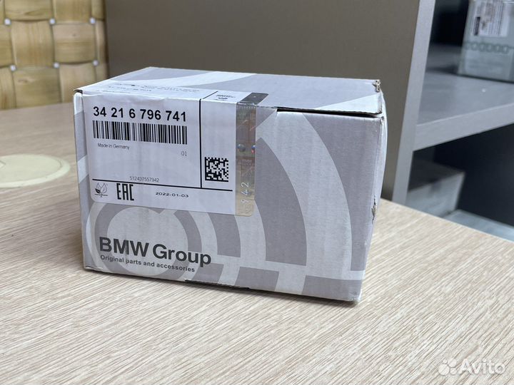 Оригинальные тормозные колодки bmw f10 f11 f18 f25