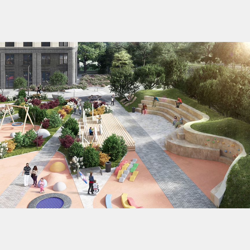 3-к. квартира, 77 м², 2/17 эт.