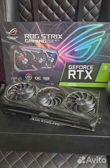 Видеокарта asus geforce rtx 3080