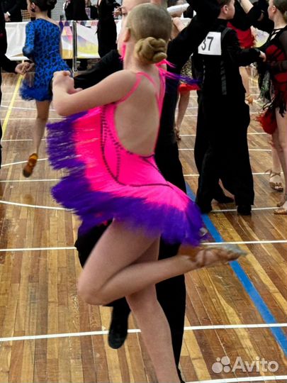 Платье для бальных танцев юниоры 1 латина