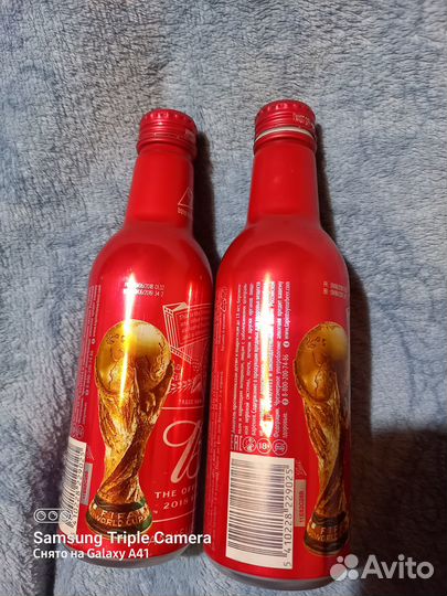 Коллекционная бутылка bud 2018