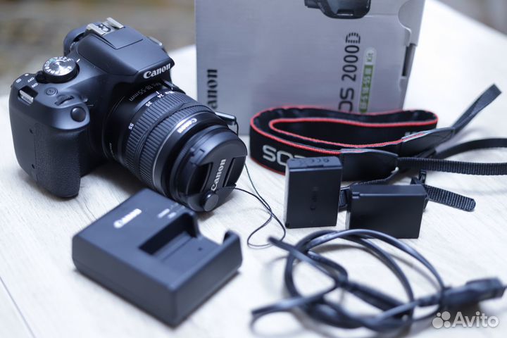 Фотоаппарат canon eos 2000d