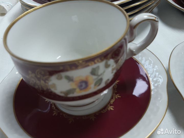 Сервиз чайный Гдр Volkstedt Pastorale